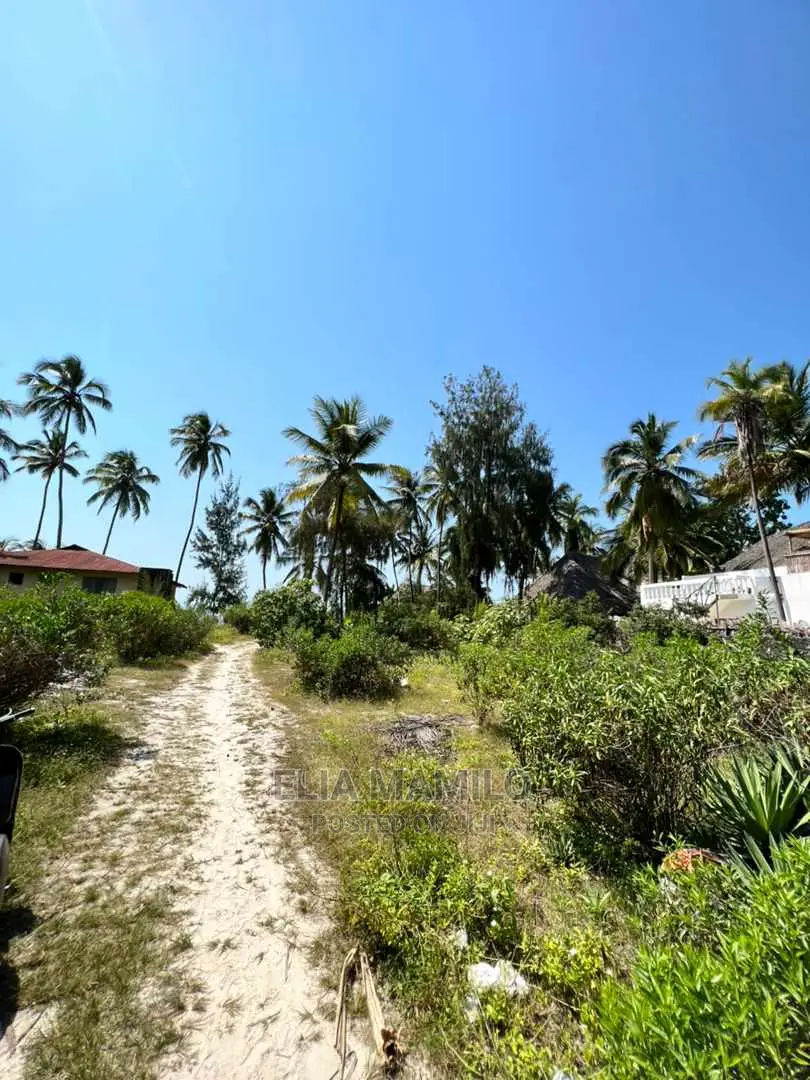 Beach Plot for Sale in Paje Mwisho, Zanzibar.