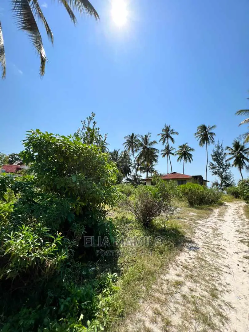 Beach Plot for Sale in Paje Mwisho, Zanzibar.