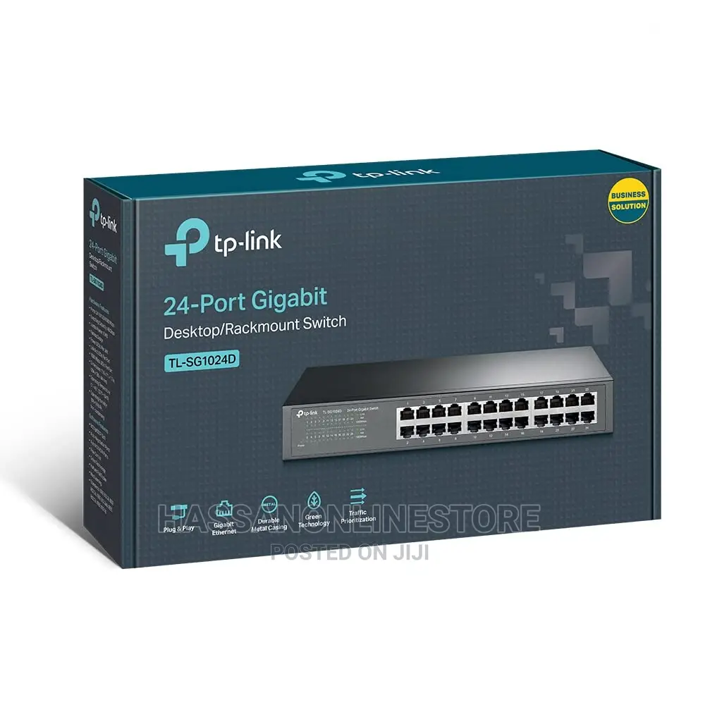 Tp-Link Tl-Sg1024d 24-Port Gigabit Desktop/Rackmount Switch