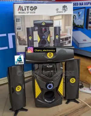 Alitop Subwoofer 3 Speakers Mziki Mzuri Usio Na Kelele