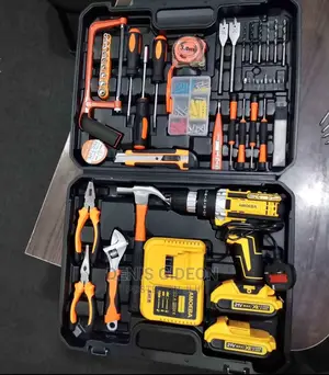 Drill Machine With Tools Box