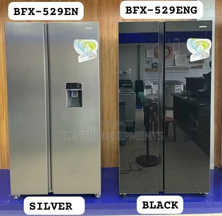 Bruhm Side by Side Refrigerator 516litres