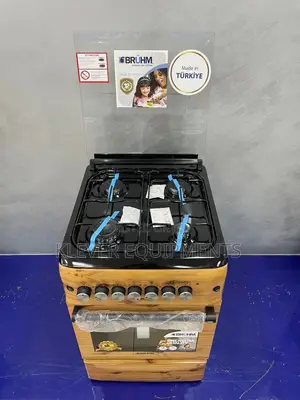 Bruhm Full Gas 50x55 Cooker (Wooden Finish)