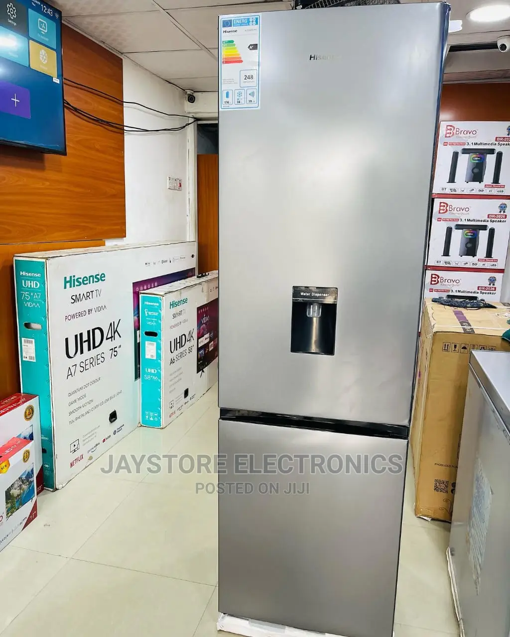Hisense Refrigerator H350bts-Wd 262litres
