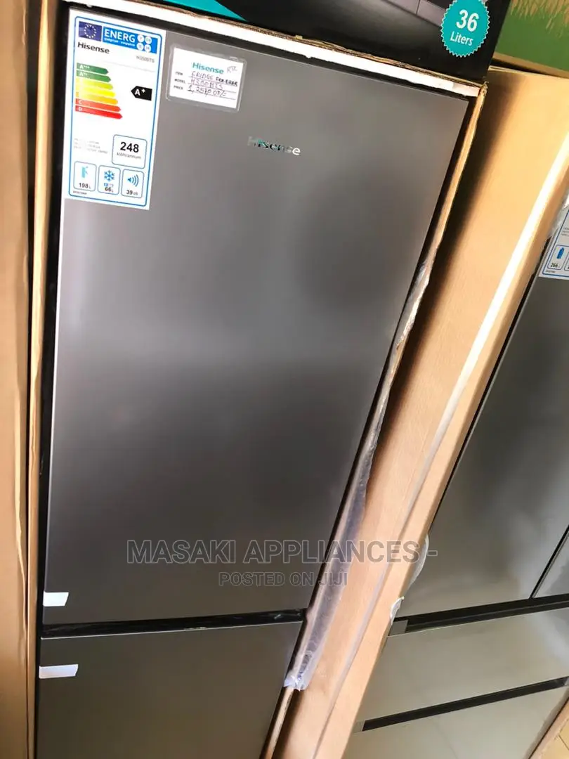 Offer! New Hisense Fridge Freezer H350bts 264l Silver