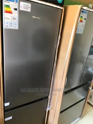 Offer! New Hisense Fridge Freezer H350bts 264l Silver