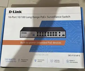 D Link 16 Port Network Switch
