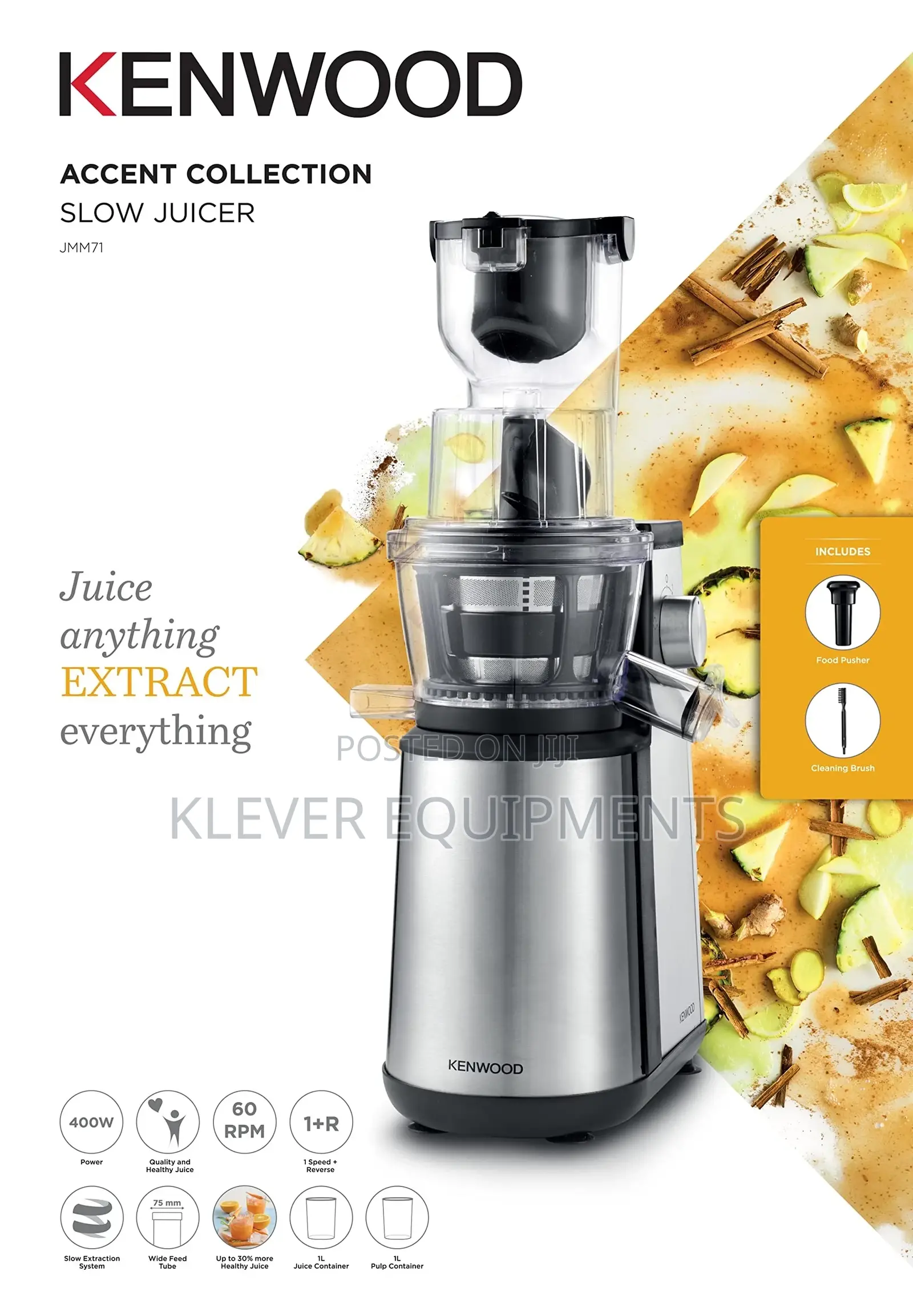 Kenwood Slow Juicer Jmm71