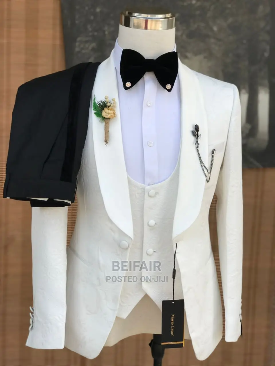 Suti Za Kiume | Men's White Suit