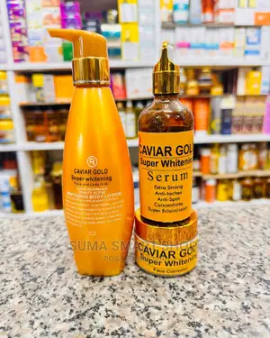 CAVIAR Gold Super Whitening Set .
