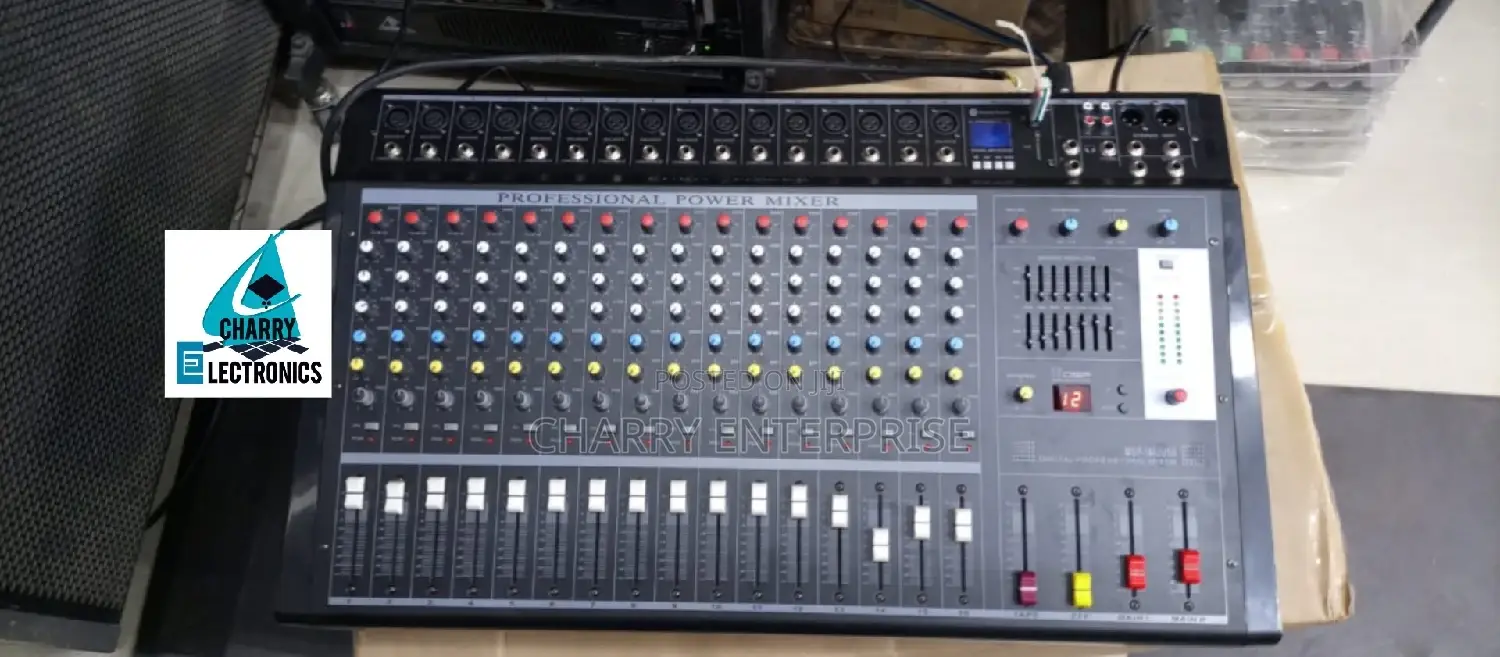  ORIGINAL 16 Channels 
BEST Powered Music Mixer