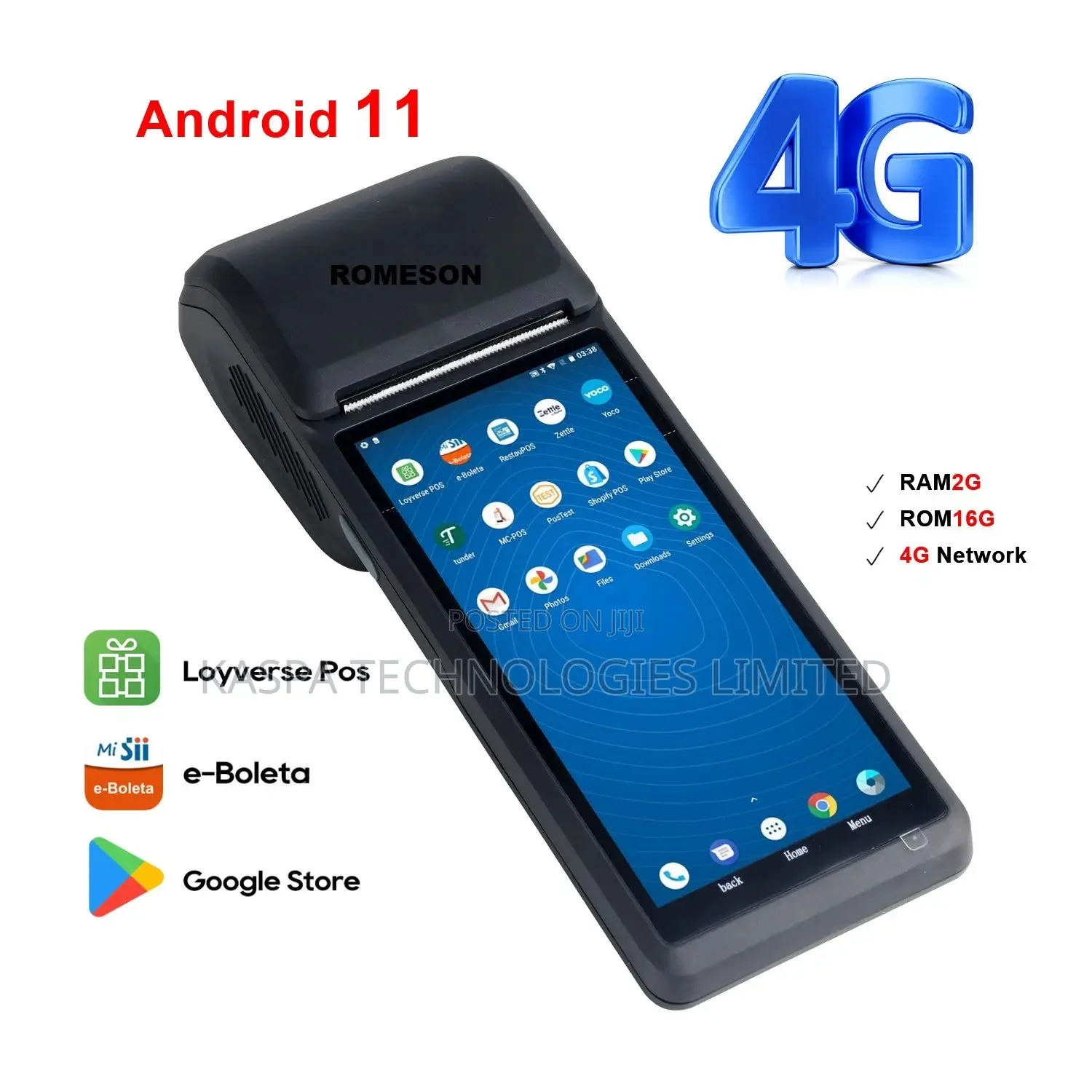 Handheld Pos Terminal - 4g