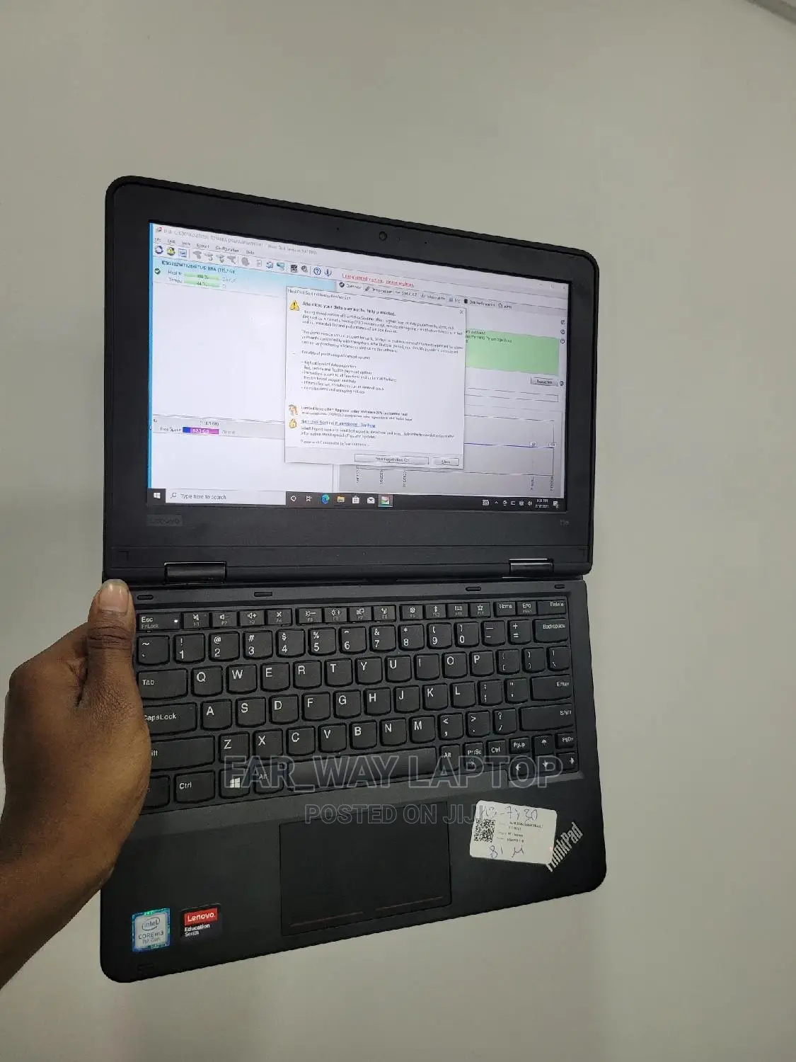 Laptop Lenovo ThinkPad 11e 8GB Intel Core I3 SSD 128GB