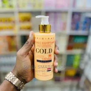 PURE EGYPTIAN Gold Whitening Lotion .