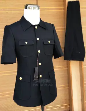 Short Sleeves Kaunda Suits | Kaunda Suti Za Kiume