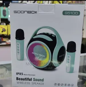 Soonbox S5100 Wireless Speaker With 2 Mics