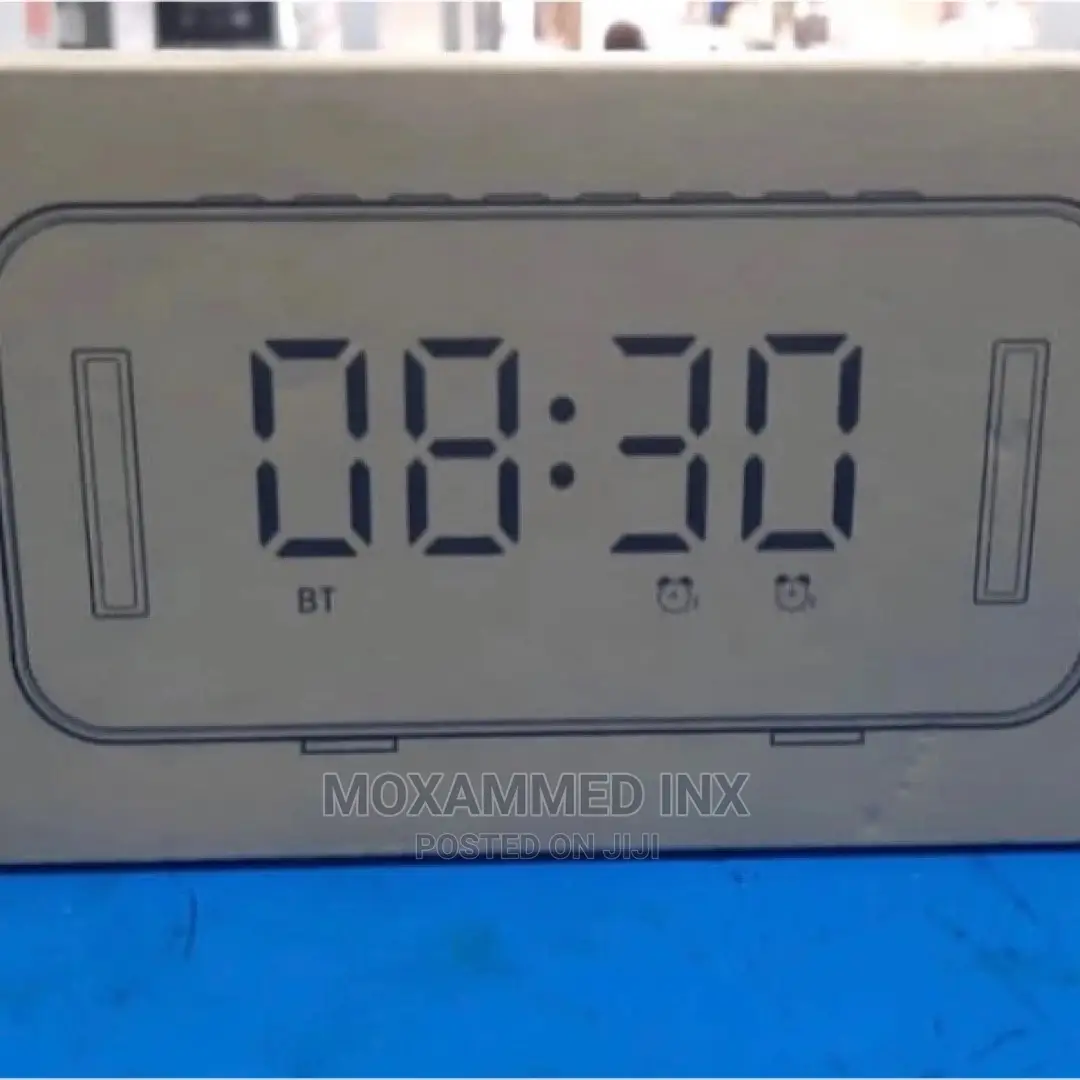 Digital Clock With Speaker