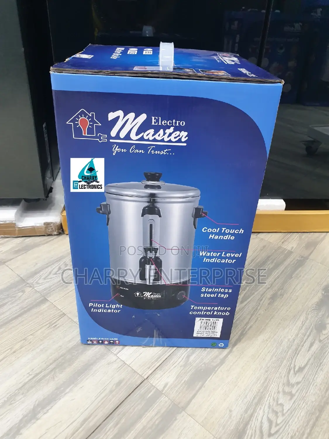 Electro Master Water Boiler High Quality30l 2500W