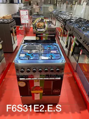 60 X 60 3 Gas 1 Electric Plates +Electrical Oven