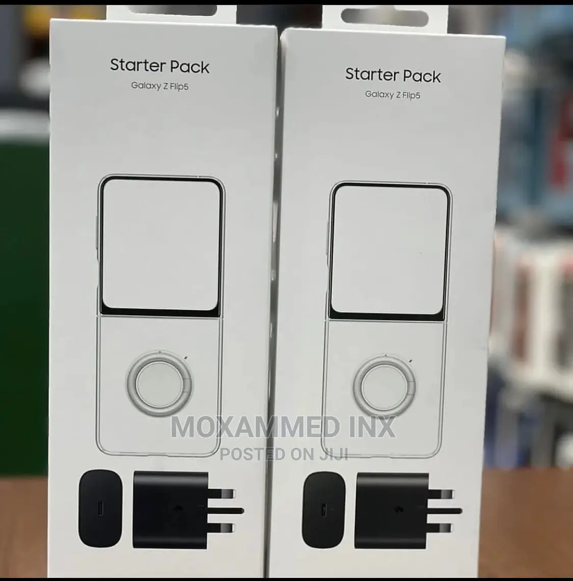 Starter Pack Clear Gadget Case For Galaxy Z Flip 5