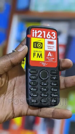 New Itel it2163 Black