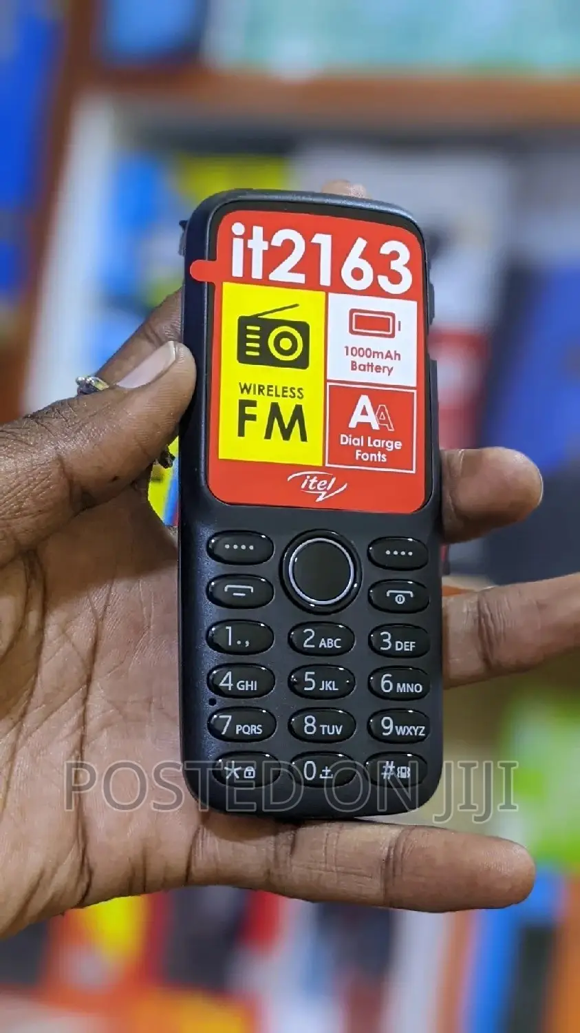 New Itel it2163 Black