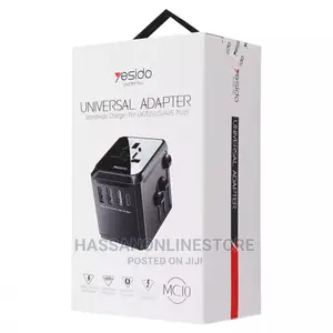 Yesido Travel Adapter MC-10 Type-c (UK/EU/US/AUS)