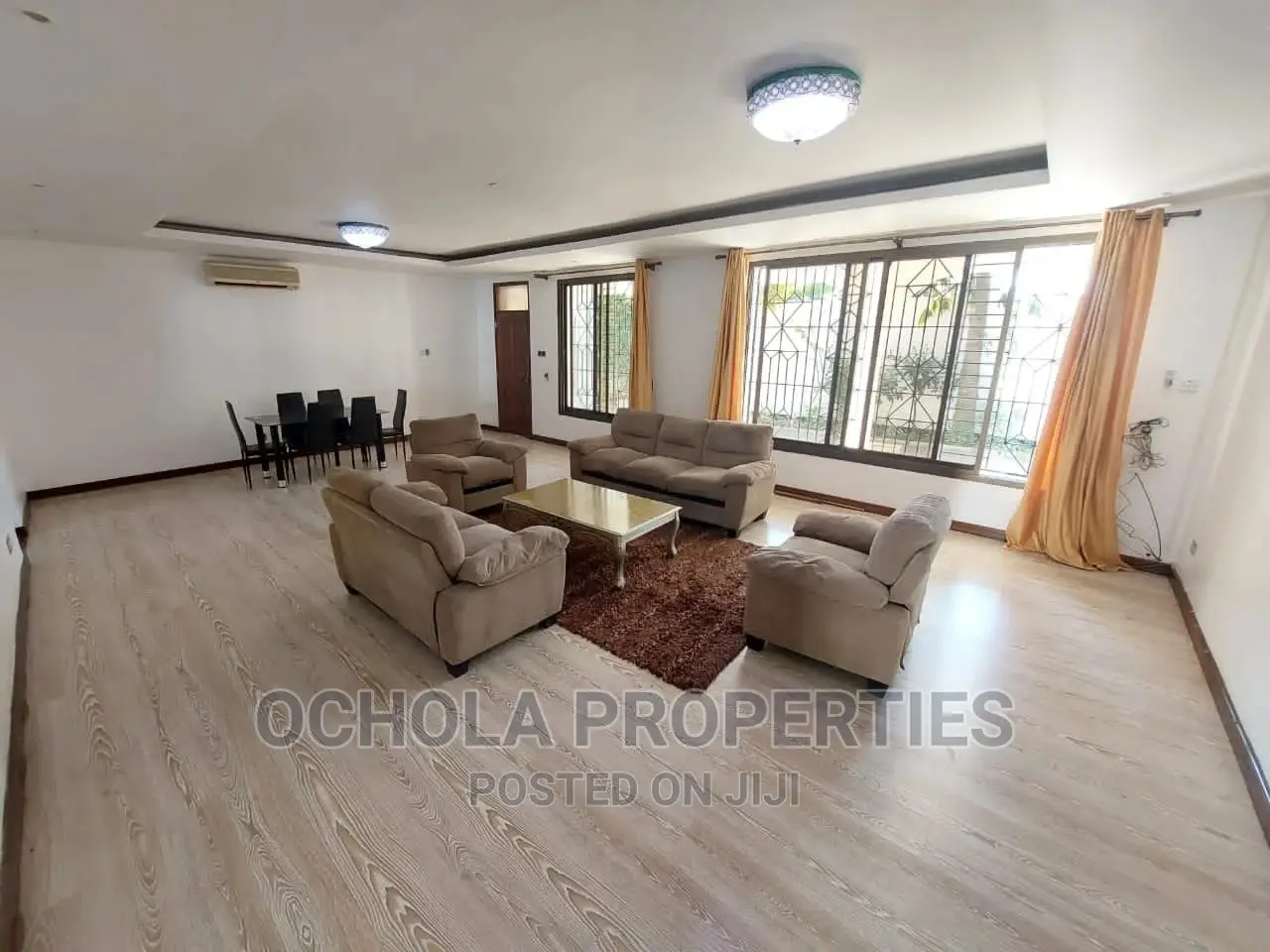 Furnished 4bdrm Villa in Mikocheni for rent
