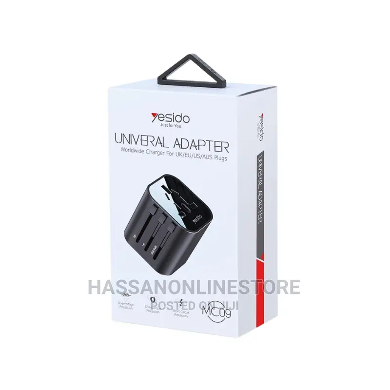 Yesido Multi-Function Universal Travel Adapter Plug Mc-09