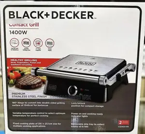 BLACK+DECKER Contact Grill 1400w