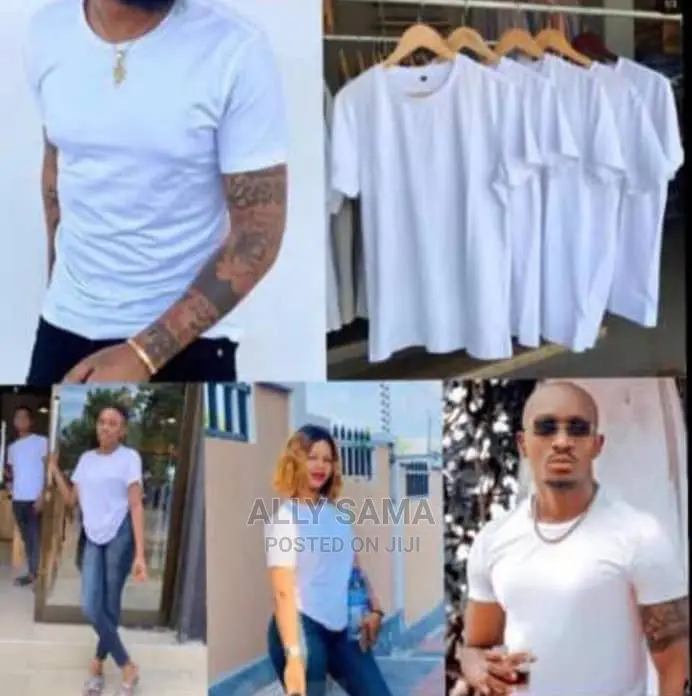 Body Quality White or Vest Unisex