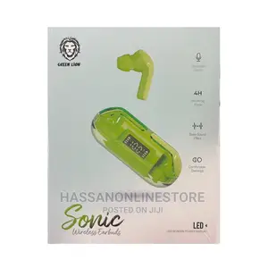 Green Lion Sonic Wireless Earbuds - Green
