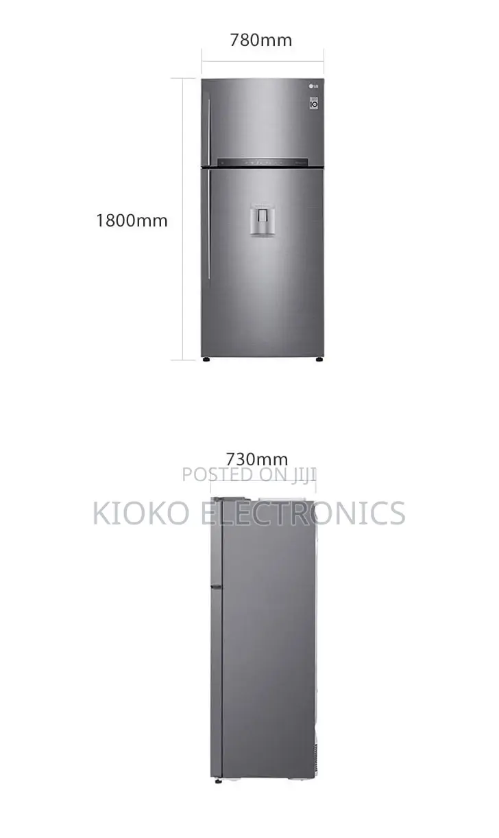LG 509ltrs-Gn-F702hlhu Refrigerator: Stylish Efficient