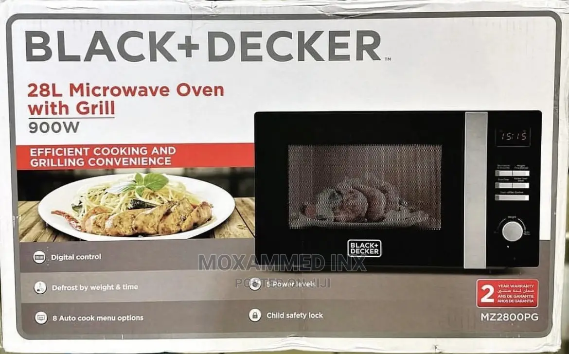 BLACK+DECKER 28L Microwave Oven With Grill