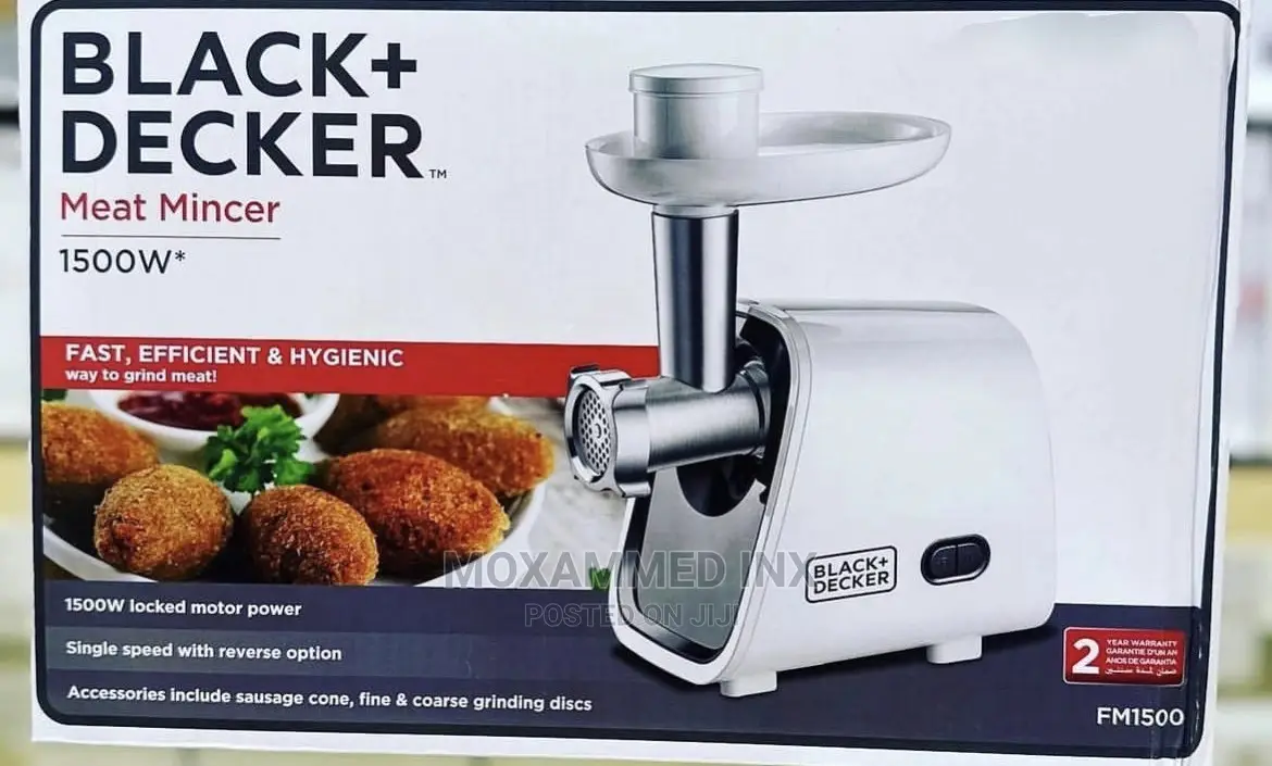 Black+Decker Meat Mincer 1500W