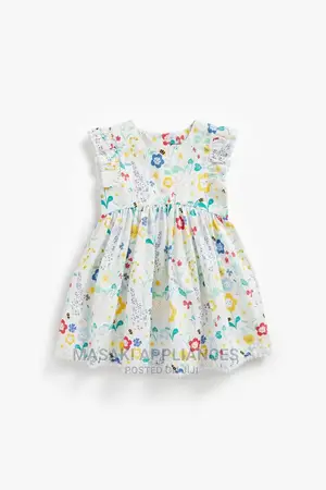 Mothercare Floral Poplin Dress