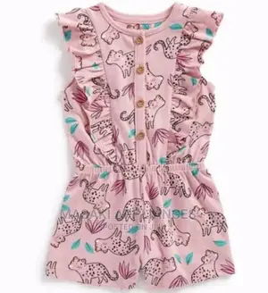 Mothercare Animal Print Frill Playsuit 4-5yrs 5-6yrs