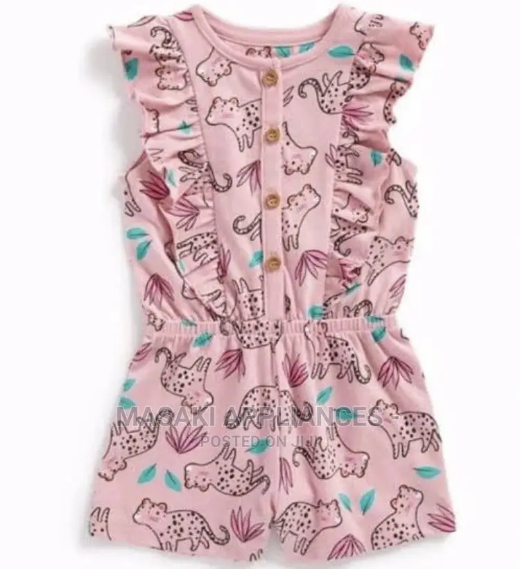 Mothercare Animal Print Frill Playsuit 4-5yrs 5-6yrs