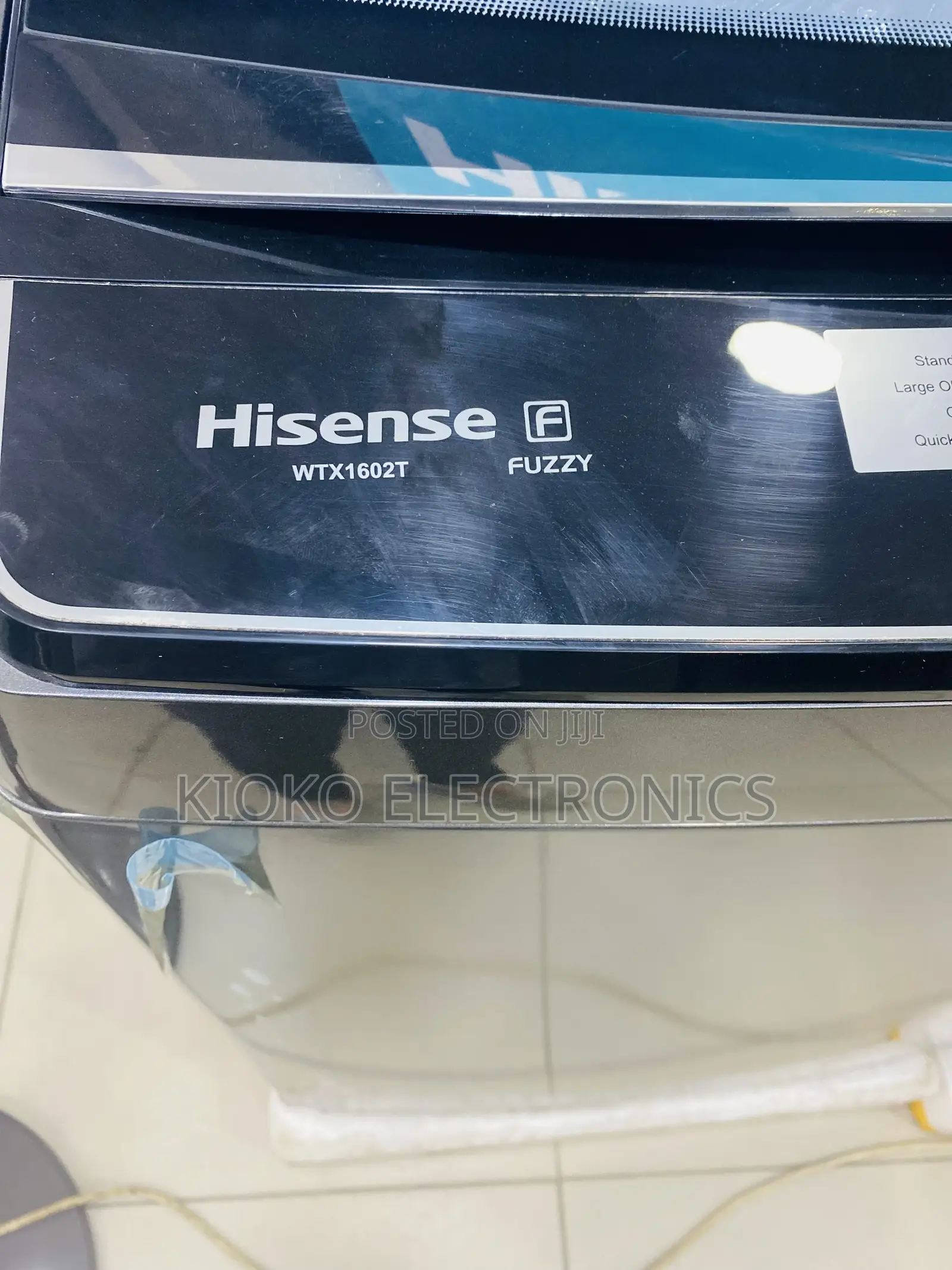 16kgs Hisense Top Load Full Automatic Washing Machine