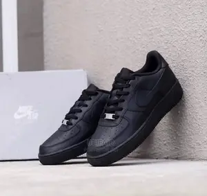 Black Air Force One Sneakers | Raba Za Nike Air Force One