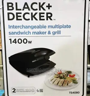 BLACK+DECKER Sanswich Maker Grill 1400W