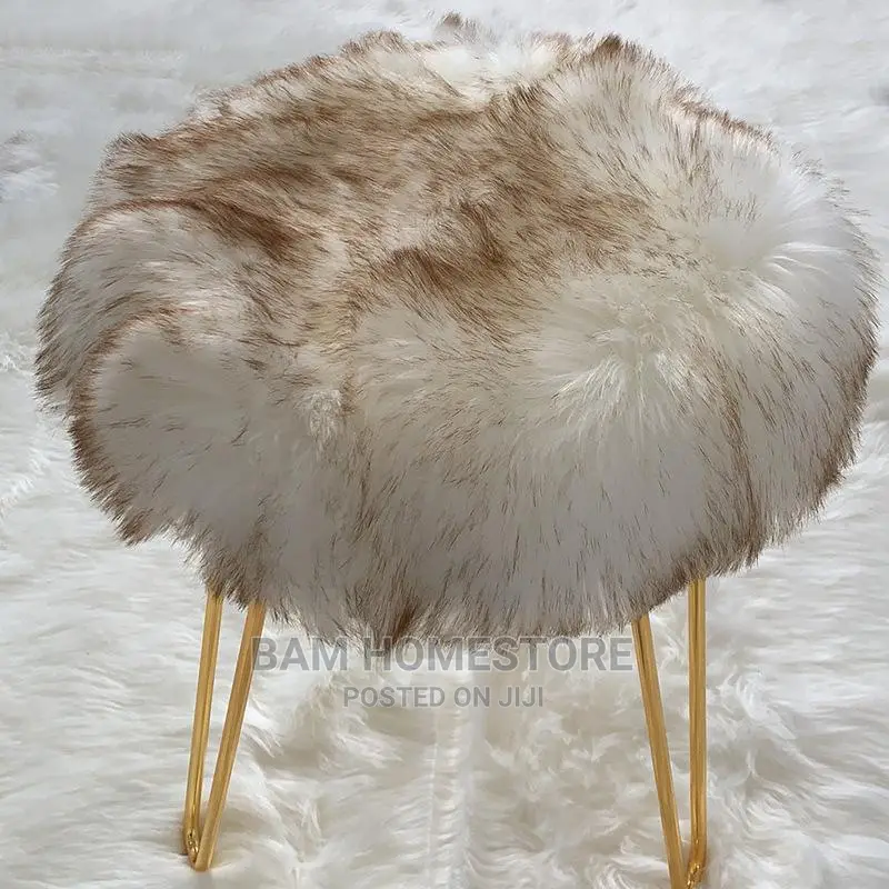 Round Fluffy Rugs