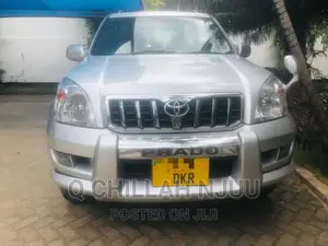 Toyota Land Cruiser Prado 2004 Silver