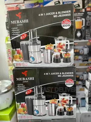 4 in 1 Juicer and Blender 800W Original Made in Japan