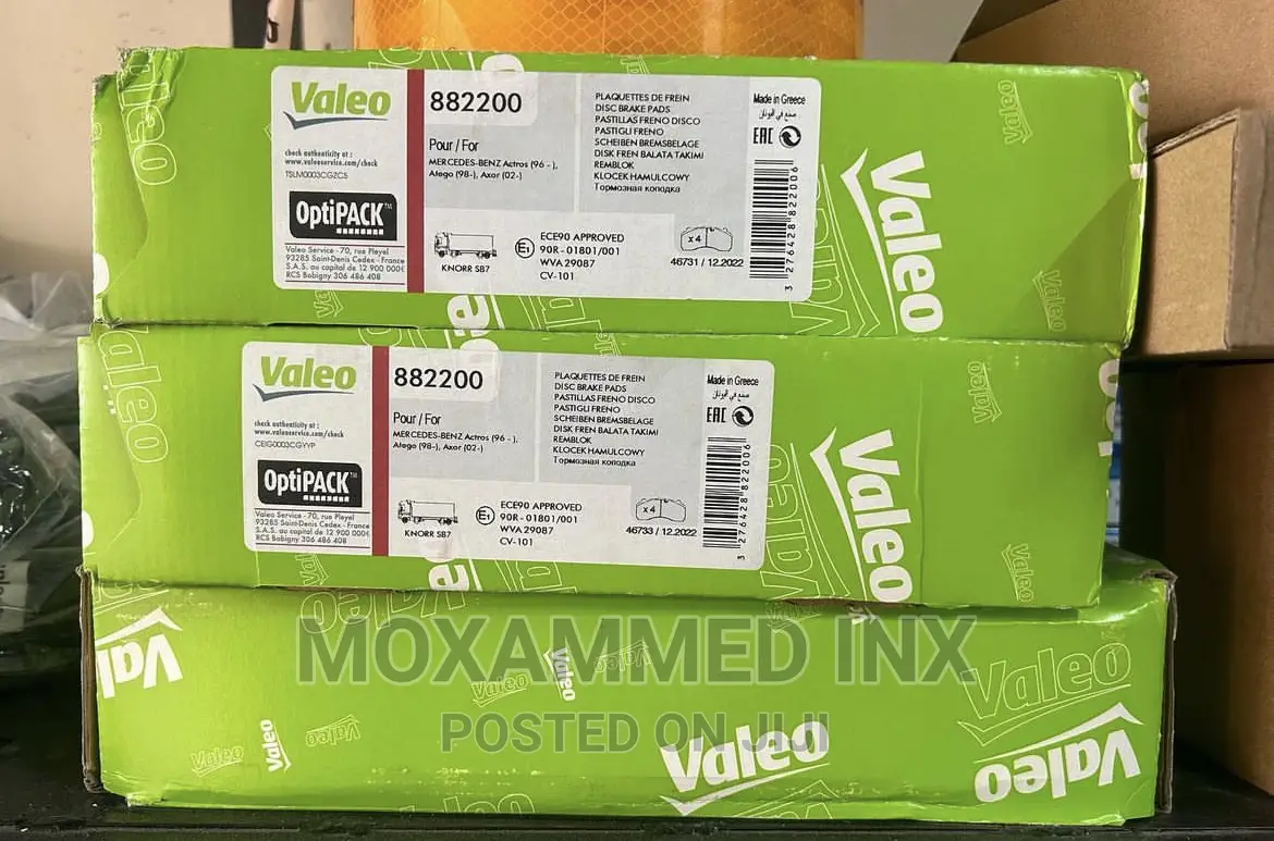 Original Valeo Brake Pad for Scania Benz