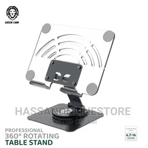 Greenlion Professional 360 Rotating Table Stand - Clear