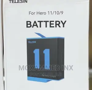 Telesin Battery for Gopro Hero 9,10,11