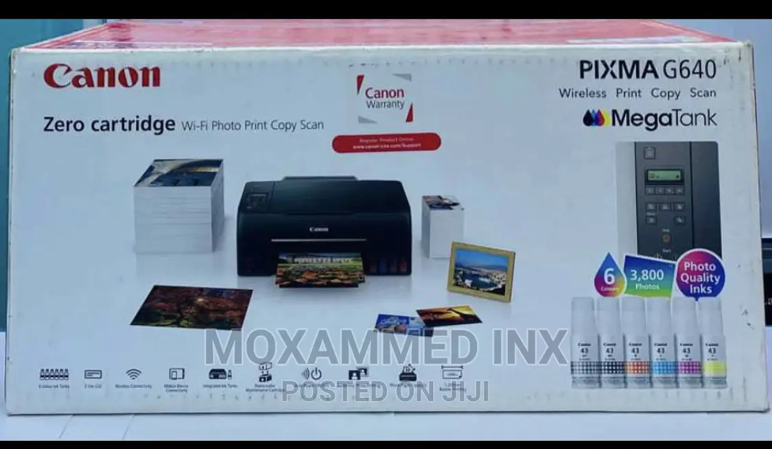 Canon Printer Zero Cartridge