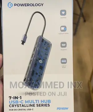 Powerology Usb C Mult Hub 7 In 1