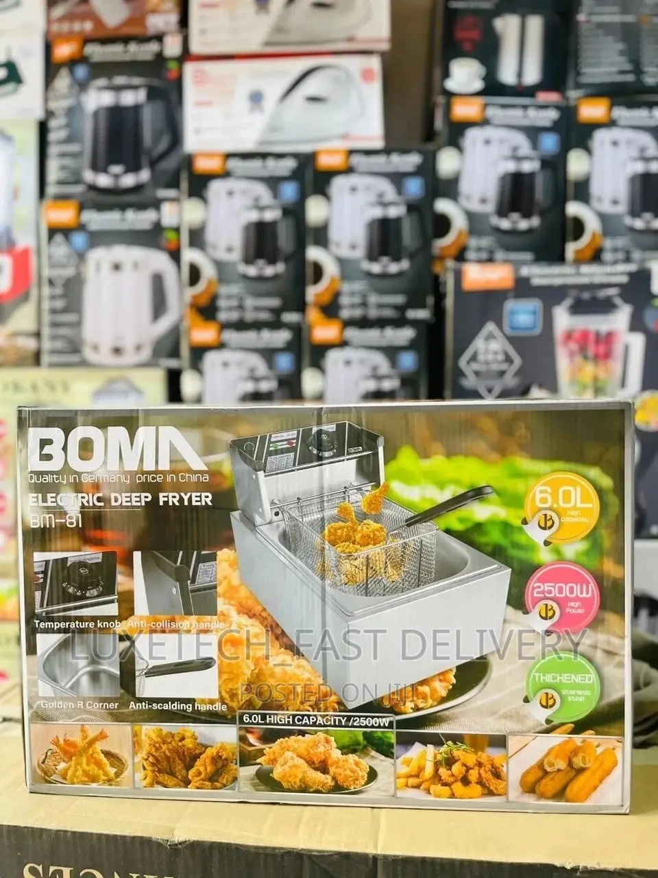 Boma Deep Fryer 6 Liters